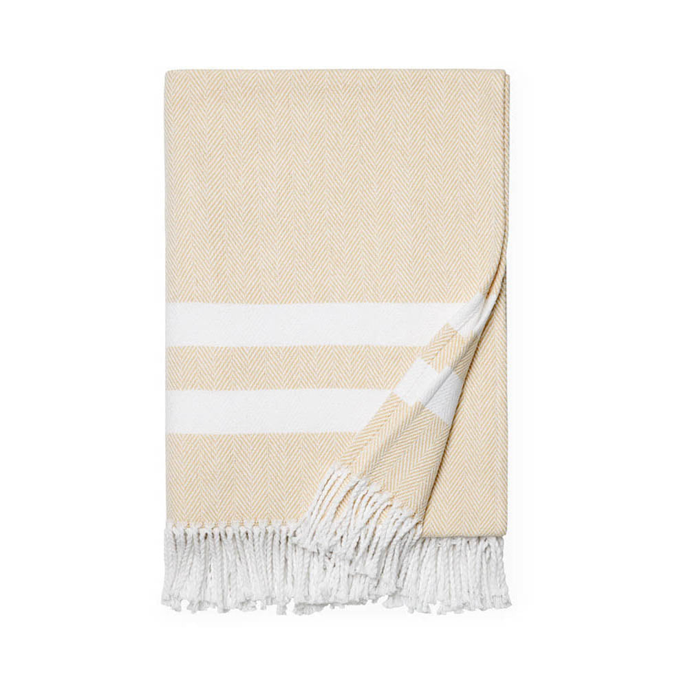 Aurora Fringed Throw by SFERRA Additional Image - 9