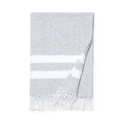 Aurora Fringed Throw by SFERRA Additional Image - 7