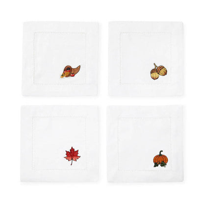 Autunno Cocktail Napkin - Set of 4 by SFERRA Additional Image - 1