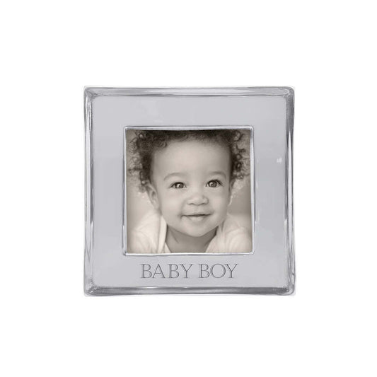 Baby Boy Signature 4X4 Frame by Mariposa