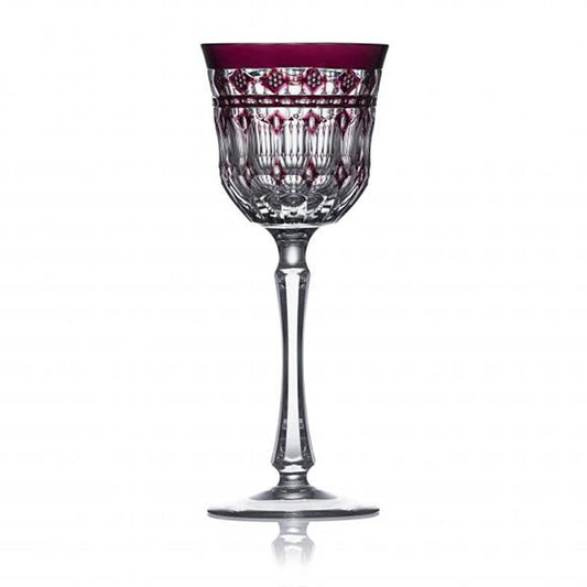 Barcelona Amethyst Wine Hock by Varga Crystal