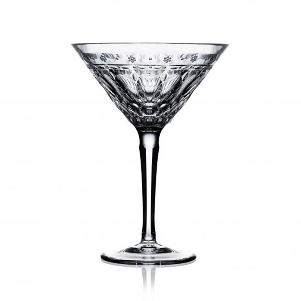 Barcelona Clear Martini Glass by Varga Crystal