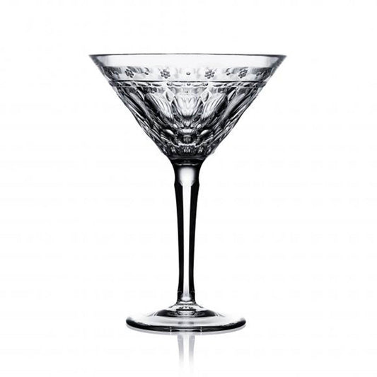 Barcelona Clear Martini Glass by Varga Crystal