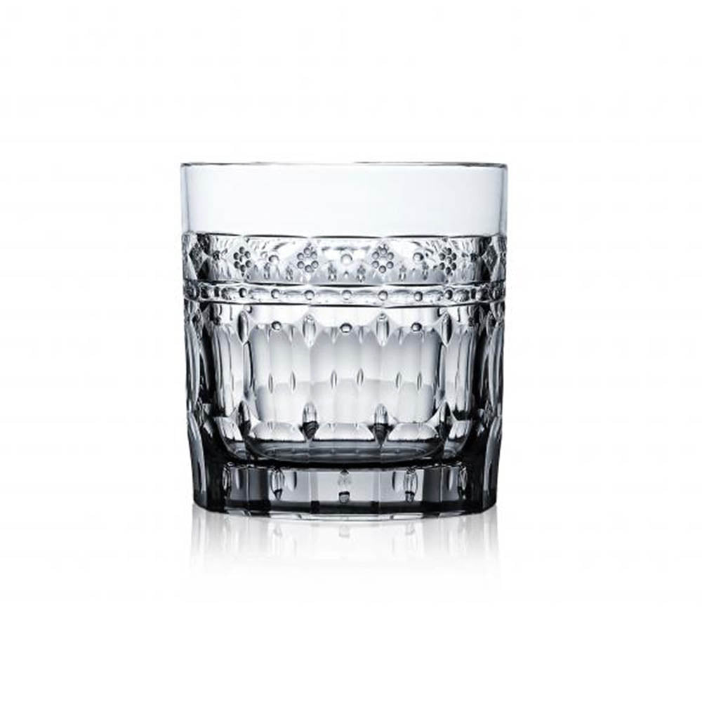 Barcelona Clear Old Fashioned Glass by Varga Crystal