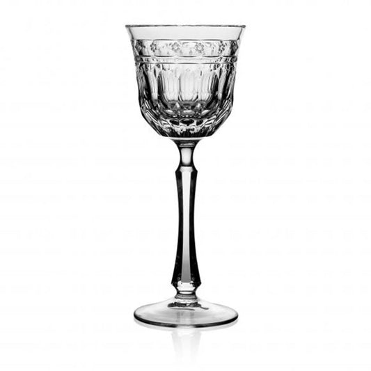 Barcelona Clear Wine Glass by Varga Crystal