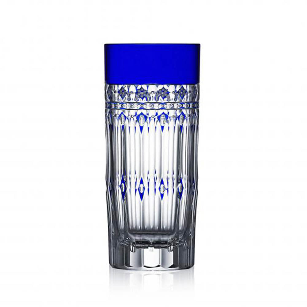 Barcelona Cobalt Highball by Varga Crystal