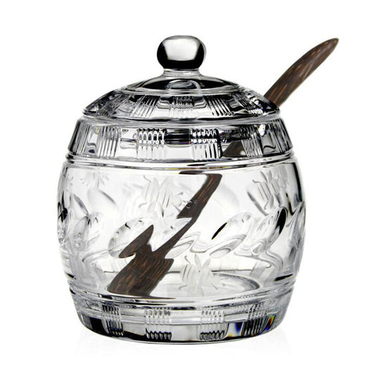 Bebe Honey Jar with Spoon by William Yeoward Crystal