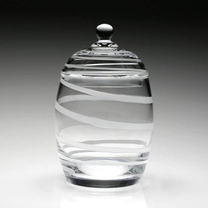 Bella Bianca Cookie Jar by William Yeoward Crystal Additional Image - 1