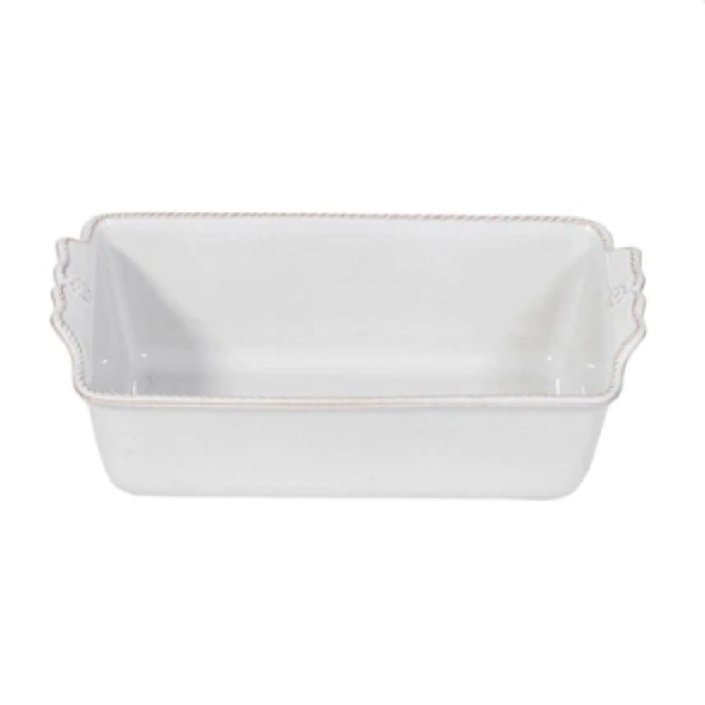 Berry and Thread White Loaf Pan by Juliska