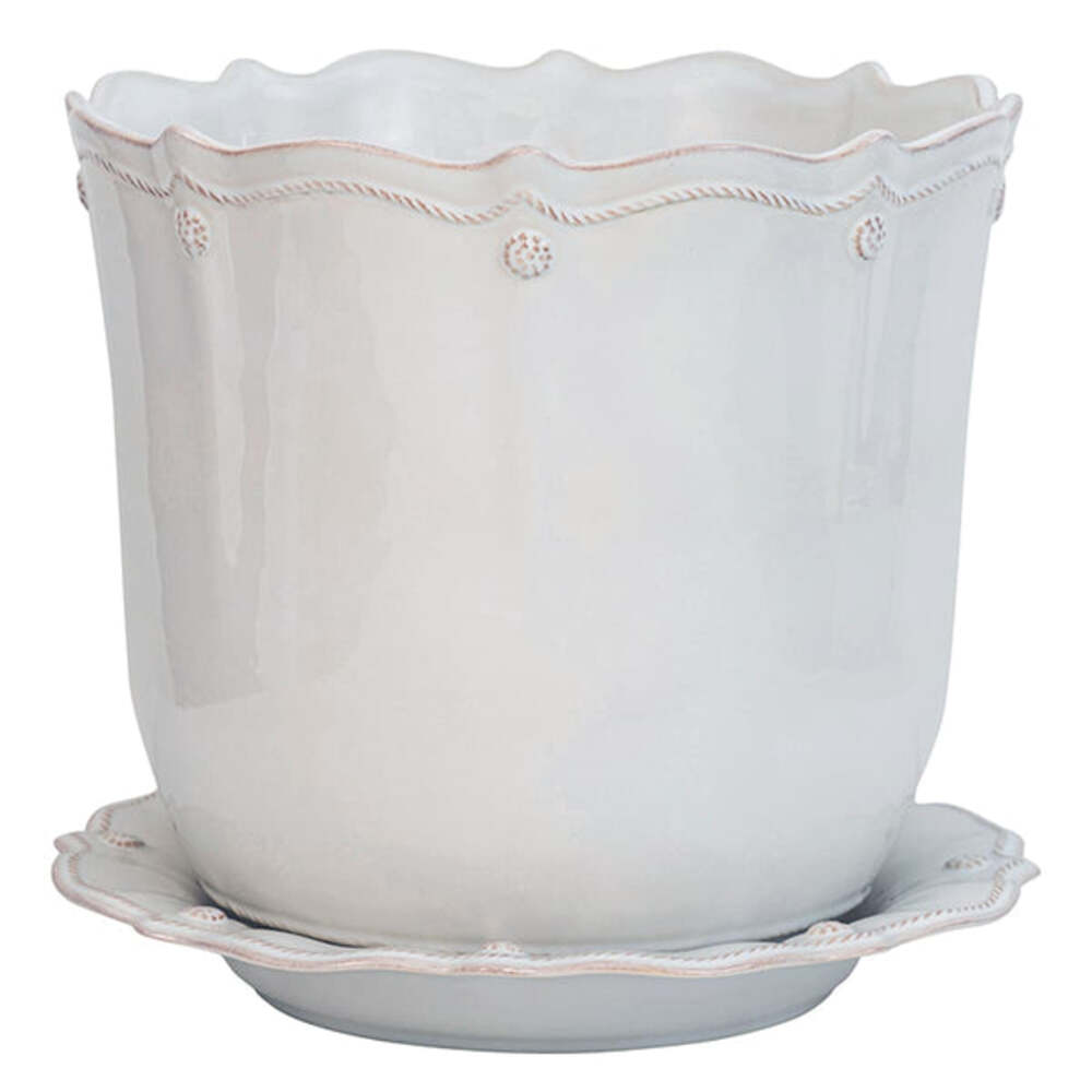 Berry & Thread 12" Planter - Whitewash by Juliska