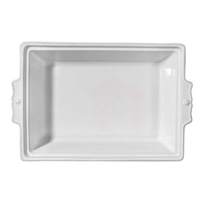 Berry & Thread 13" Rectangular Baker with Lid - Whitewash by Juliska Additional Image-3