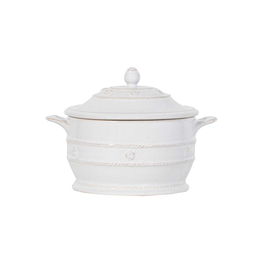 Berry & Thread Mini Cocotte with Lid - Whitewash by Juliska