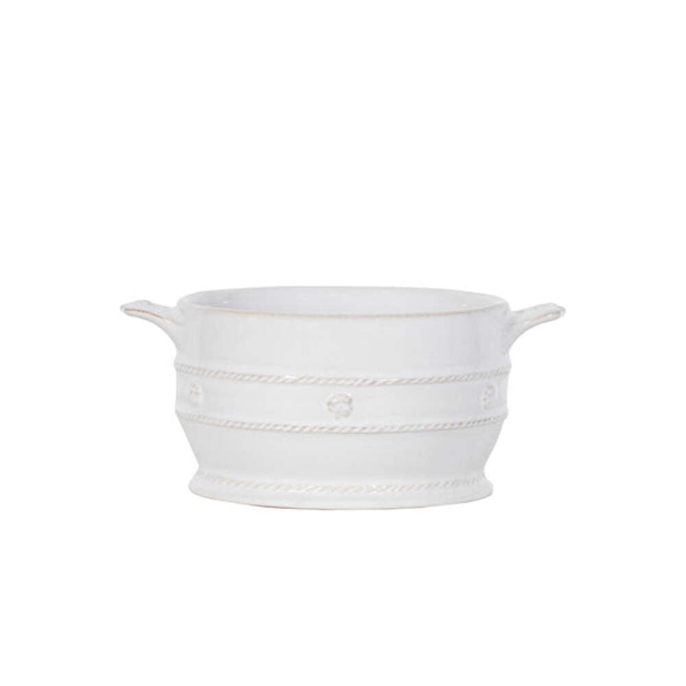 Berry & Thread Mini Cocotte with Lid - Whitewash by Juliska Additional Image-1