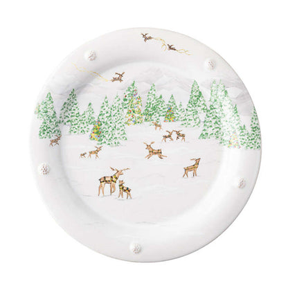 Berry & Thread North Pole Dinner Plate by Juliska