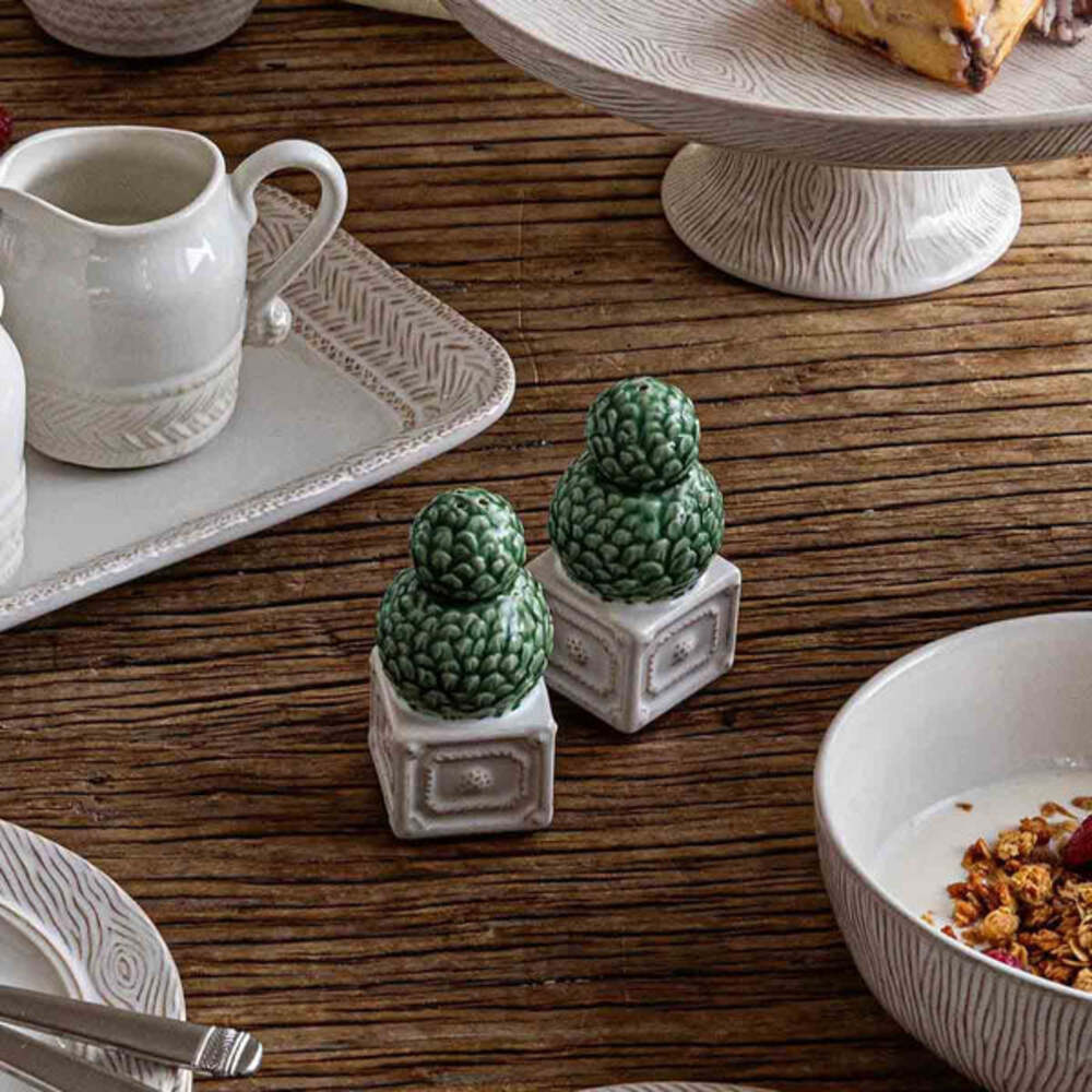 Berry & Thread Topiary Salt and Pepper Set of 2 - Multi by Juliska Additional Image-2