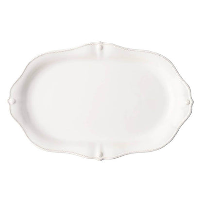 Berry & Thread Whitewash 19" Platter by Juliska