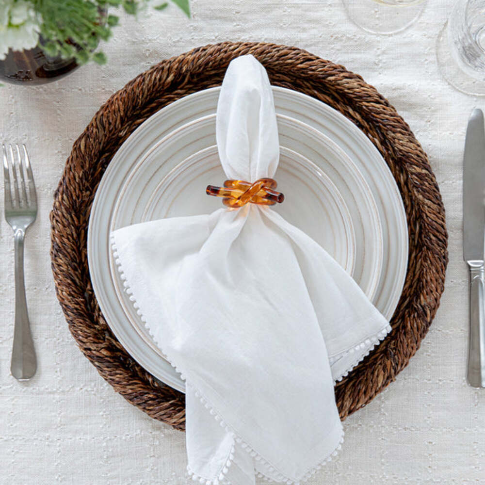 Berry Trim Napkin by Juliska Additional Image-2