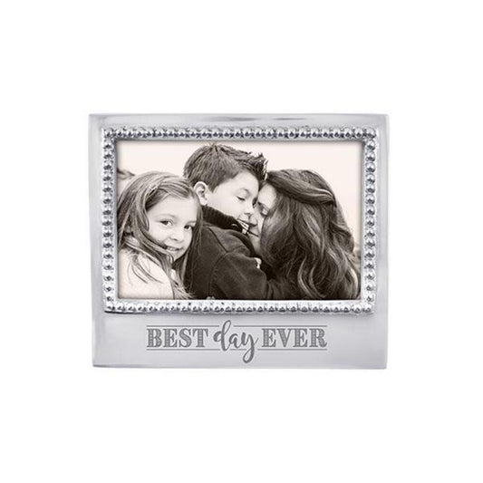 Best Day Ever Beaded 4X6 Statement Frame by Mariposa