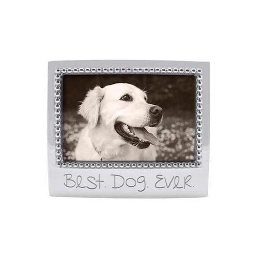 Best Dog Ever Beaded 4X6 Frame by Mariposa