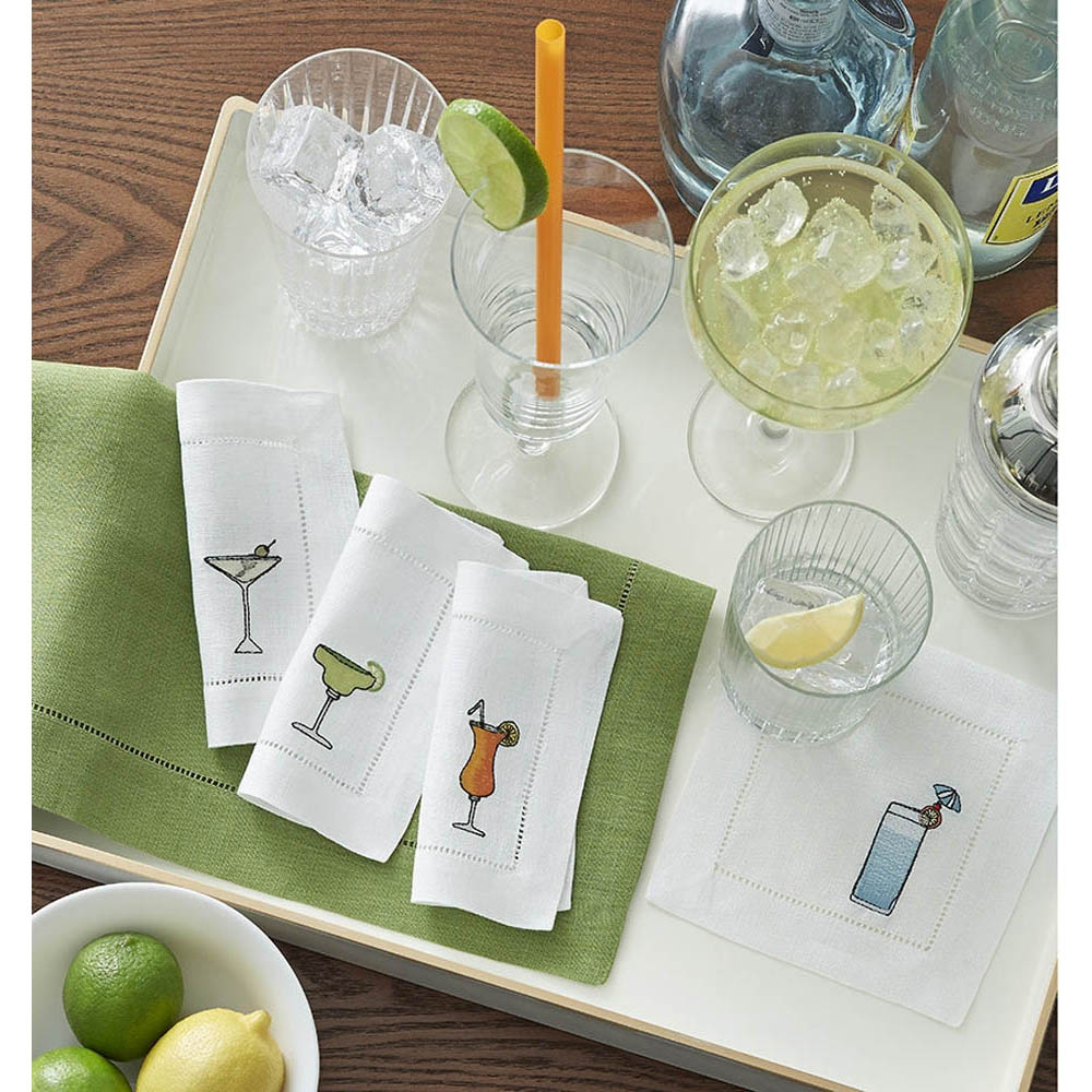 Bevande Set of 4 Dinner Napkin by SFERRA Additional Image - 1