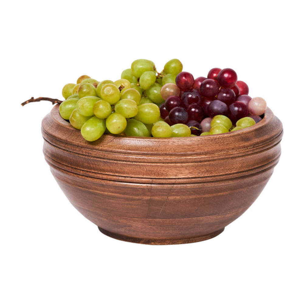 Bilbao Wood 10" Serving Bowl by Juliska Additional Image-1