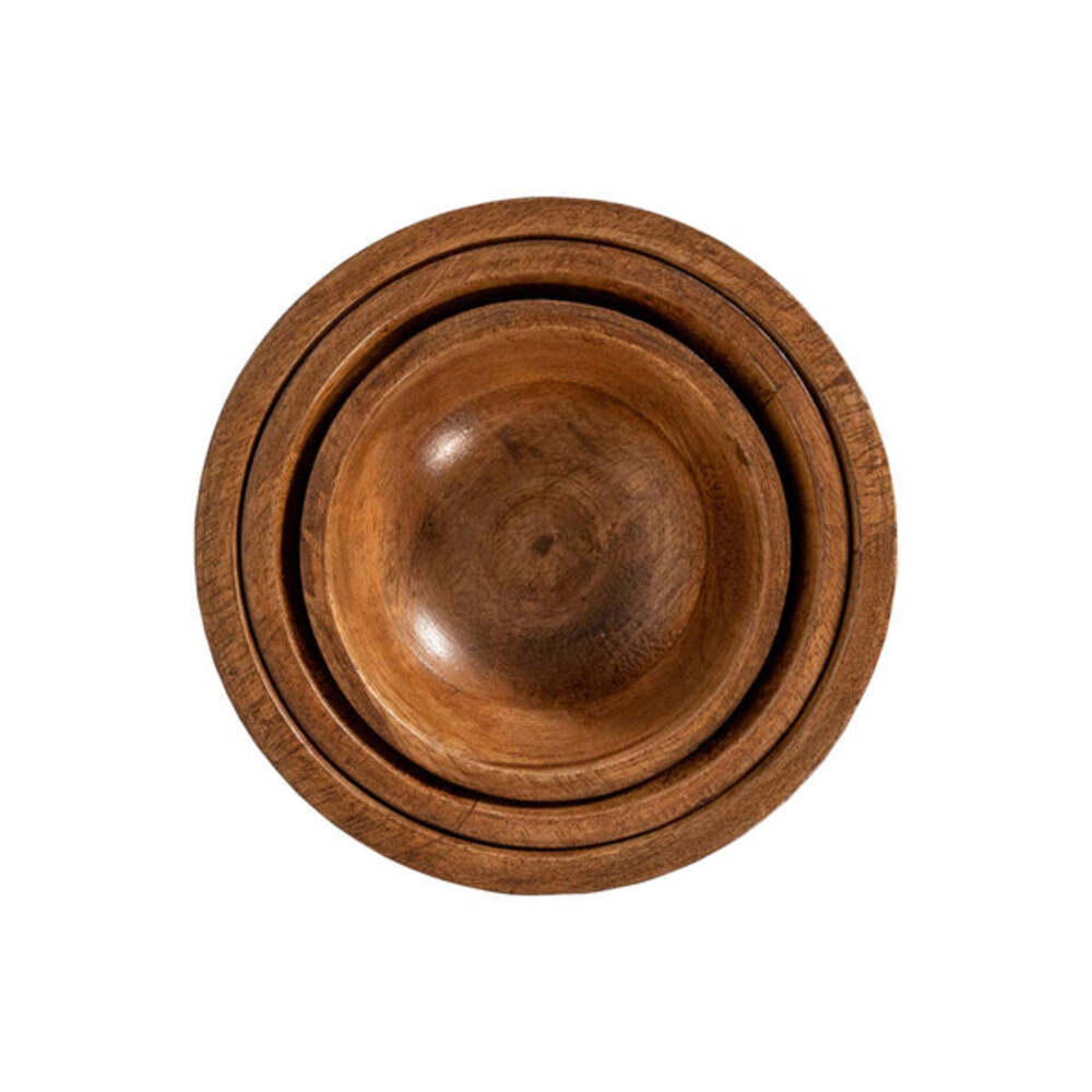 Bilbao Wood Nesting Bowl Set of 3 by Juliska Additional Image-2