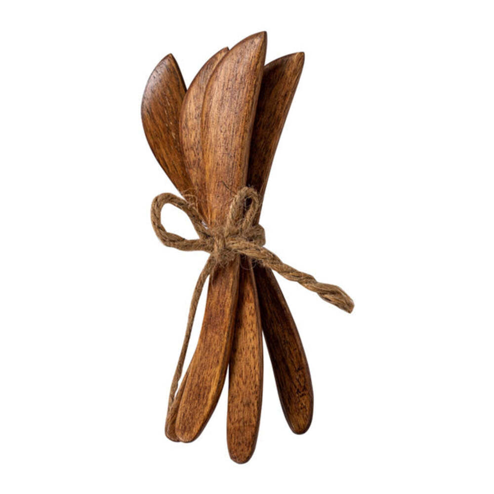 Bilbao Wood Spreader - Set of 4 by Juliska Additional Image-1