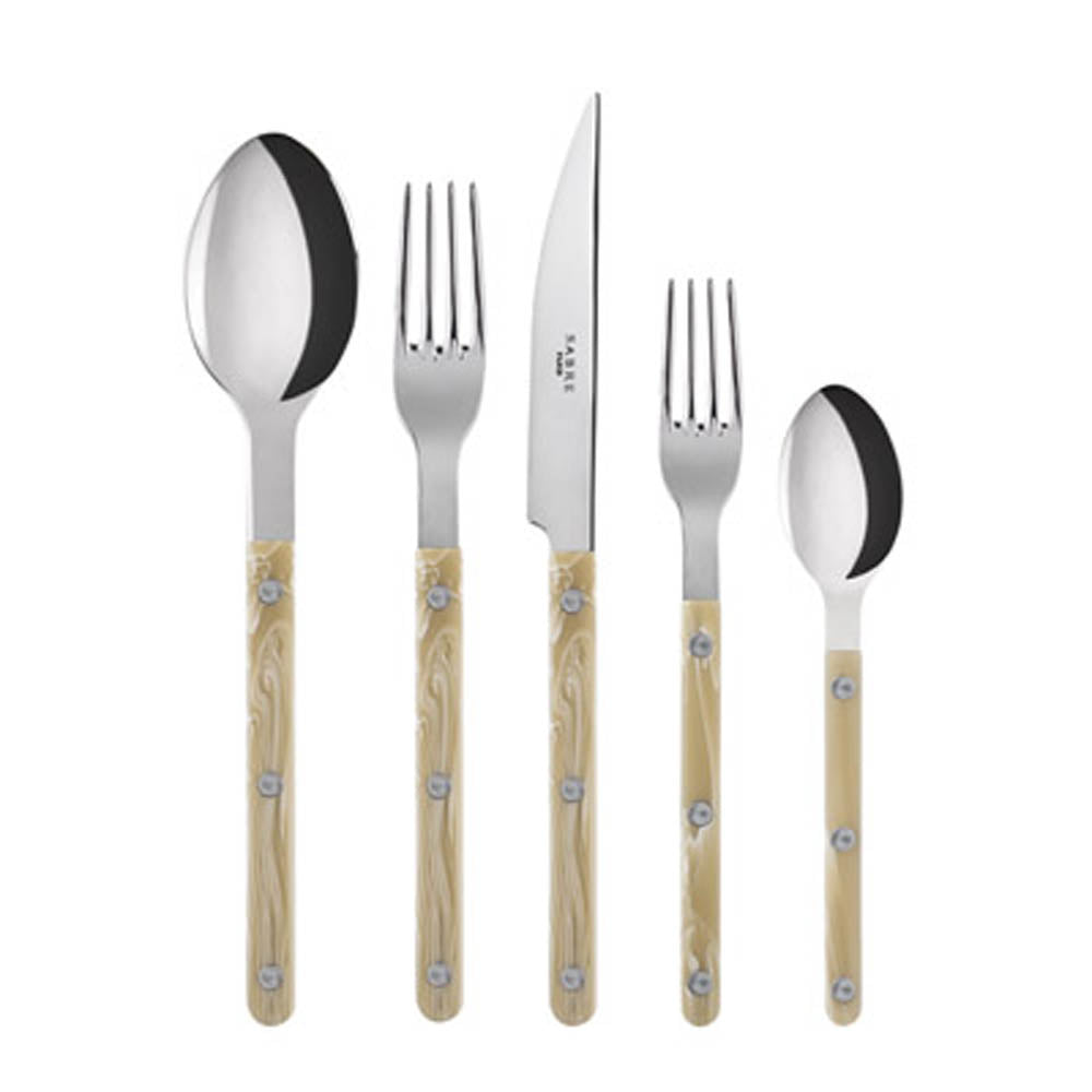 Bistrot Shiny 5-piece Place Setting by Sabre Paris