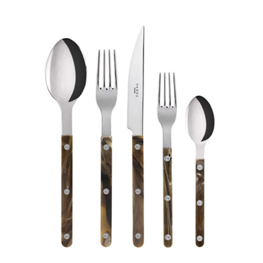 Bistrot Shiny 5-piece Place Setting by Sabre Paris