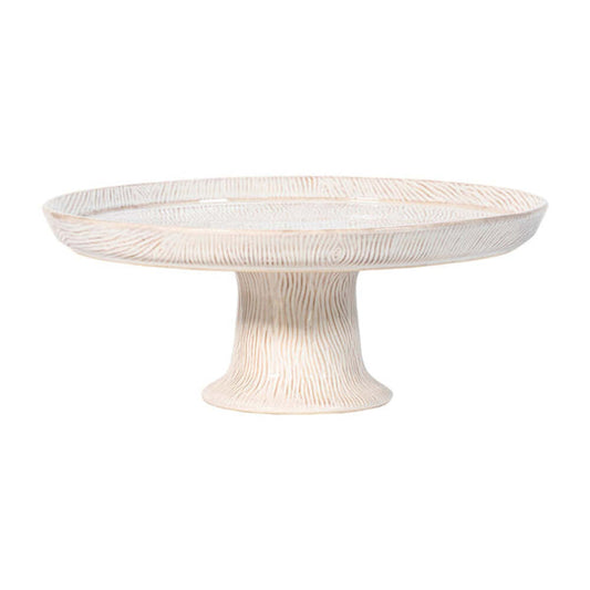 Blenheim Oak Cake Stand - Whitewash by Juliska