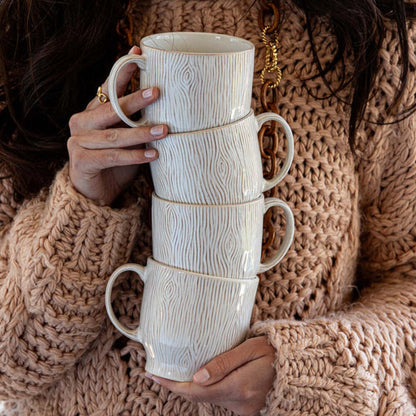 Blenheim Oak Mug - Whitewash by Juliska Additional Image-2