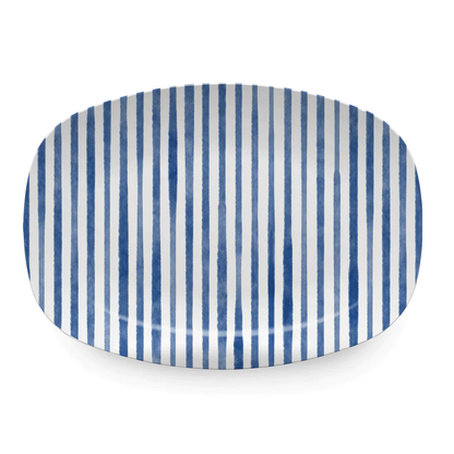 Simple Stripes Platter by Mariposa