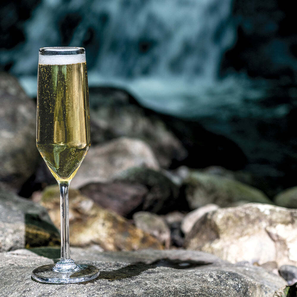 Bristol Champagne Flute by Simon Pearce Additional Image-4
