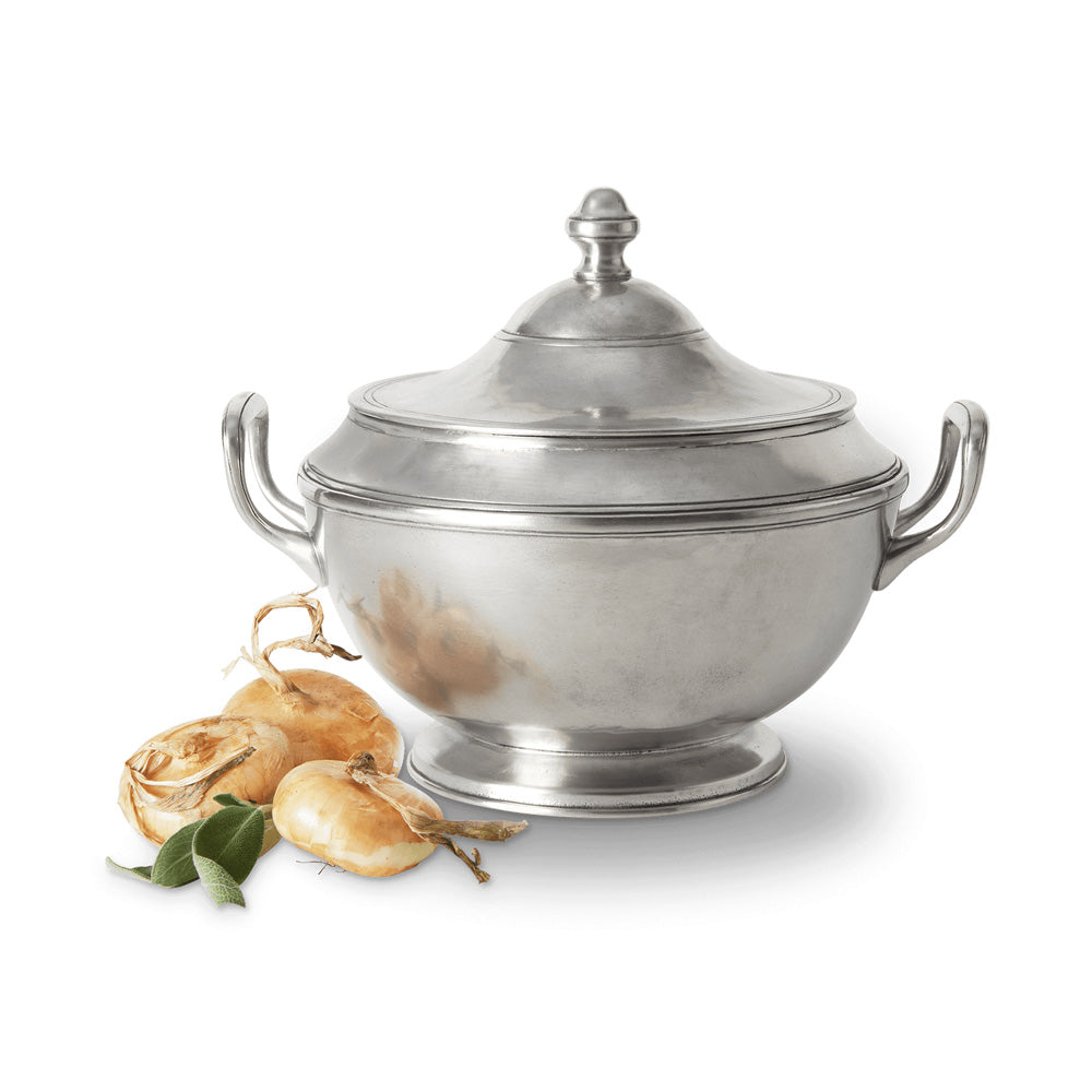 Brixia Tureen by Match Pewter