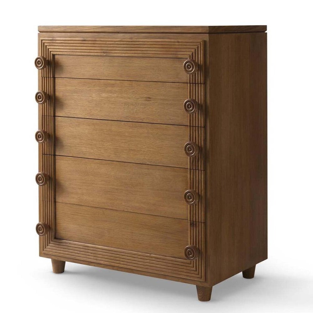 Button-Down Chest Oak By Bunny Williams Home Additional Image - 1