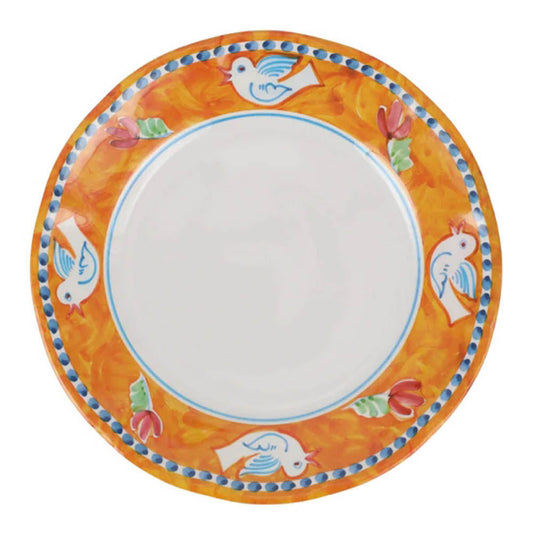 Campagna Melamine Orange Dinner Plate by VIETRI