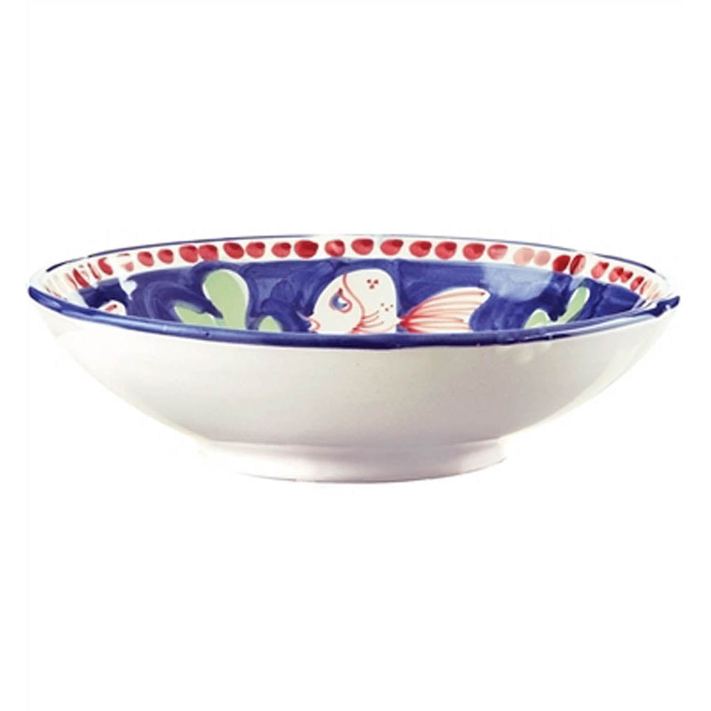 Campagna Melamine Pesce Coupe Pasta Bowl by VIETRI