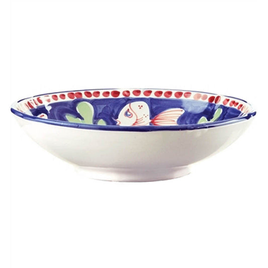 Campagna Melamine Pesce Coupe Pasta Bowl by VIETRI