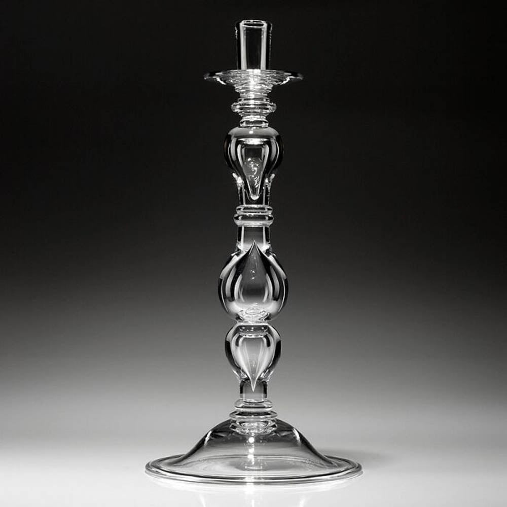 Candida Candlestick (20") - Pair by William Yeoward Crystal Additional Image - 1