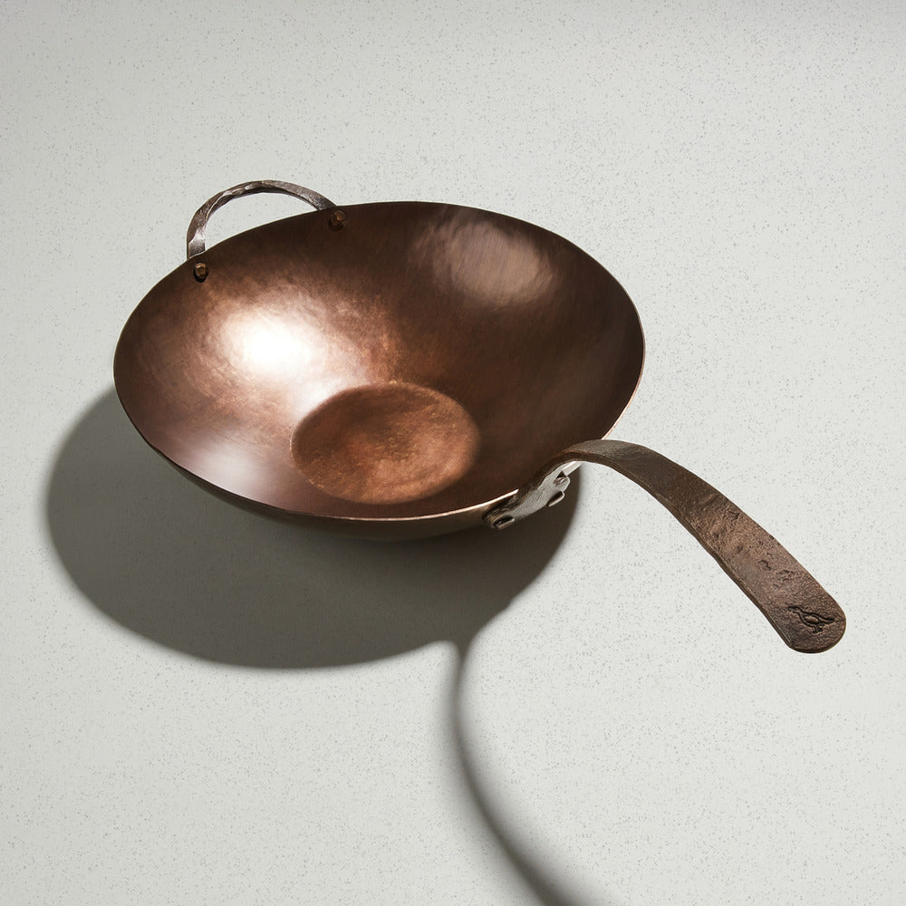 Carbon Steel Wok by Smithey