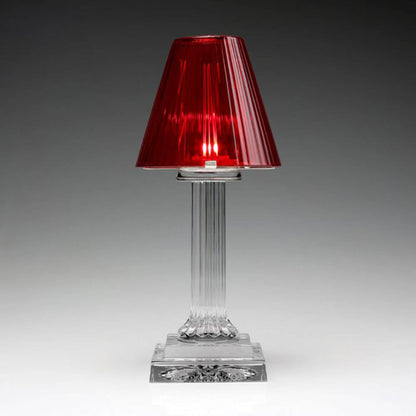 Carmen Candle Lamp Scarlet (12"/30.50cm) by William Yeoward Crystal Additional Image - 1