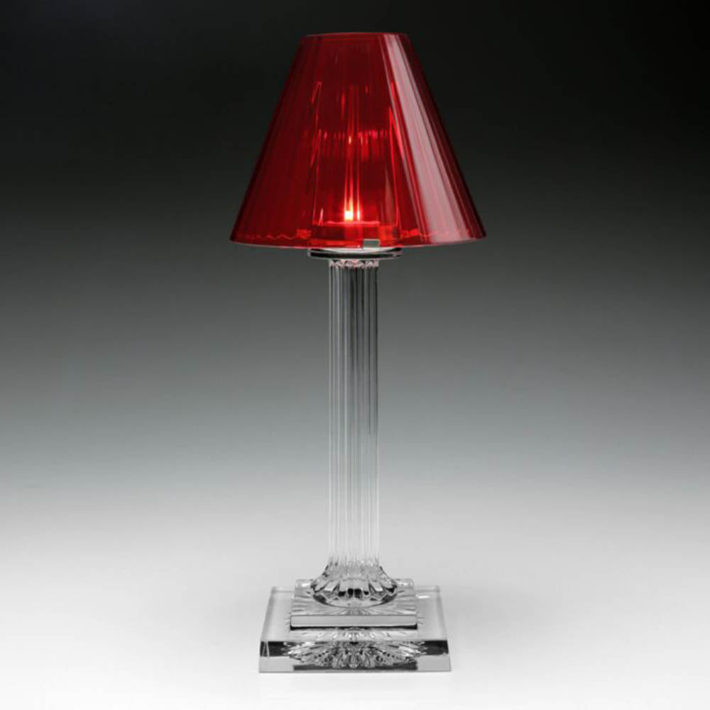 Carmen Candle Lamp Scarlet (16"/40.50cm) by William Yeoward Crystal Additional Image - 1