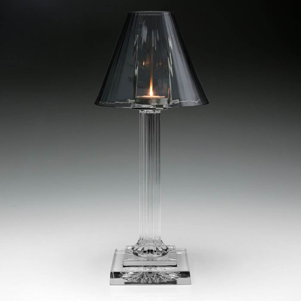 Carmen Candle Lamp Smoke (16"/40.50cm) by William Yeoward Crystal Additional Image - 1