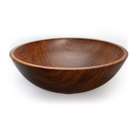 Champlain 24" Walnut Wooden Bowl by Andrew Pearce Additional Image - 1