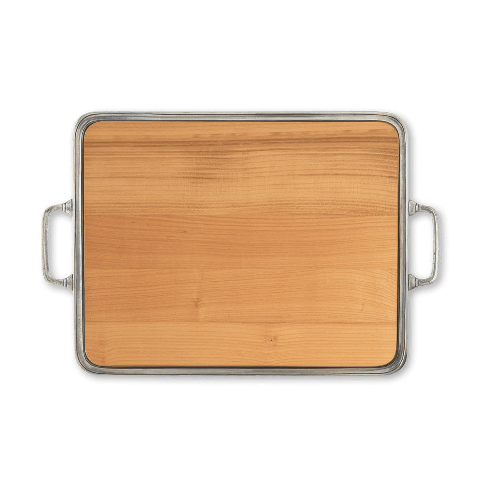 Cheese Tray with Handles - Large by Match Pewter