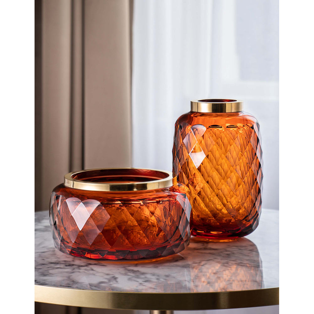 Chia Te Vase, 22.5 cm - Topaz by Moser Additional image - 2