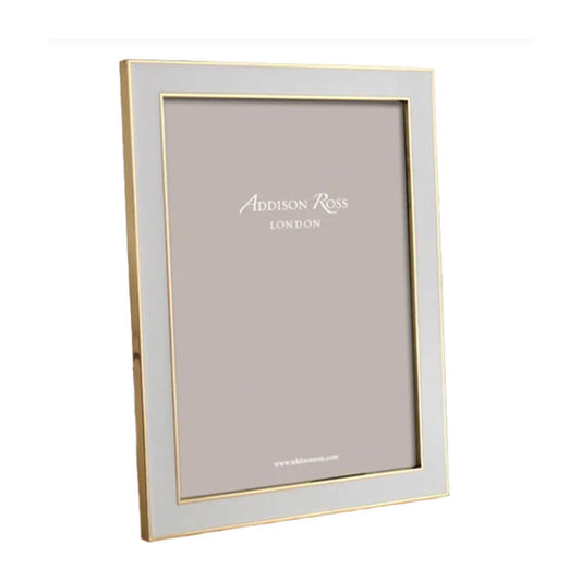 Chiffon Grey and Gold Frame (4"x6") by Addison Ross