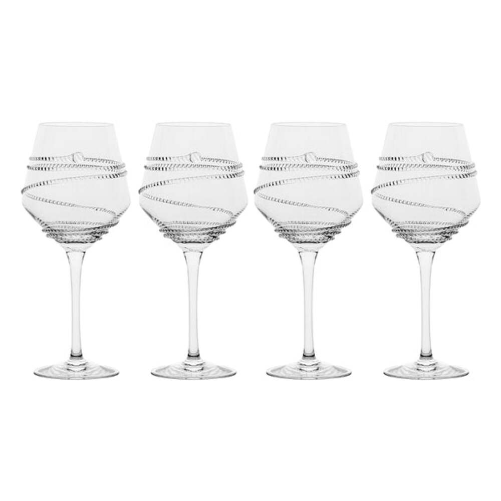 Chloe Red Wine Glass - Set of 4 by Juliska