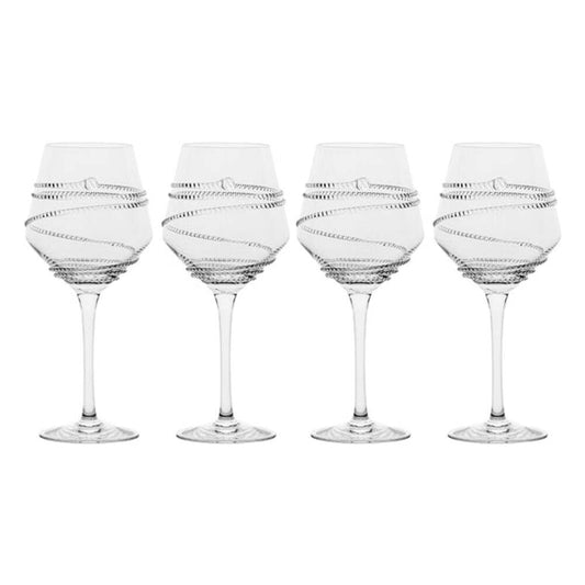 Chloe Red Wine Glass - Set of 4 by Juliska