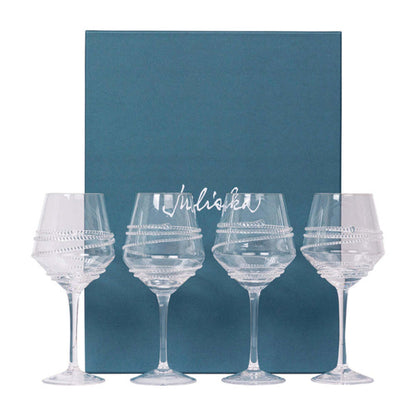 Chloe White Wine Glass - Set of 4 by Juliska Additional Image-1